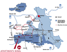 Anfahrtsspinne